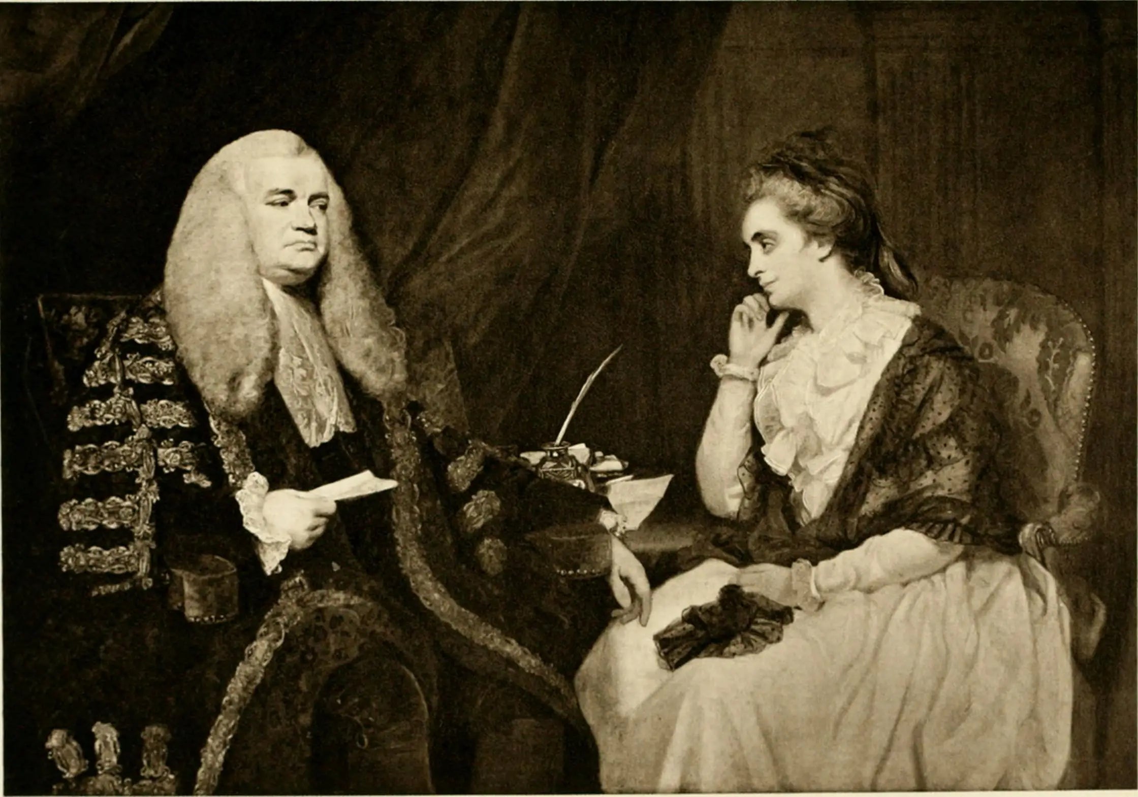 Lord et Lady Ashburton - Joshua Reynolds - Alpha Reproduction