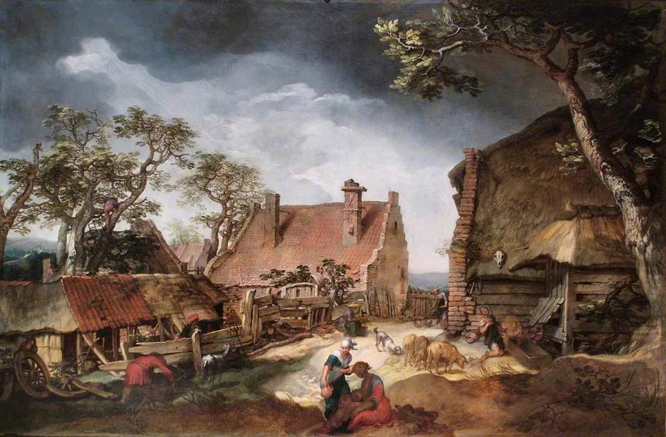 Le fils prodigue - Abraham Bloemaert image 1 reproduction artisanale de tableau