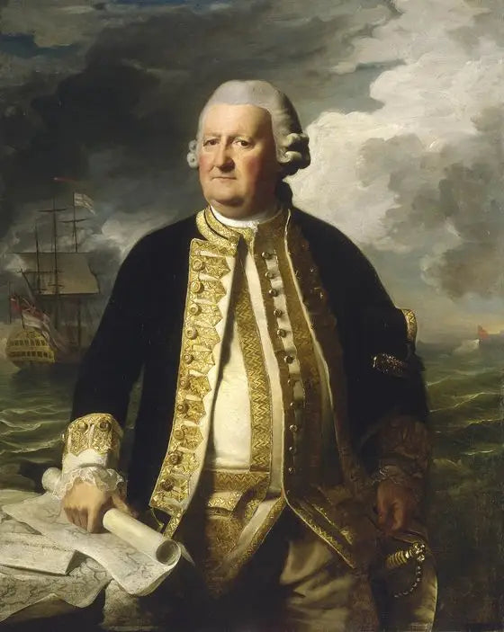 Portrait de l’amiral Clark Gayton (1712-1785) - John Singleton Copley - Alpha Reproduction