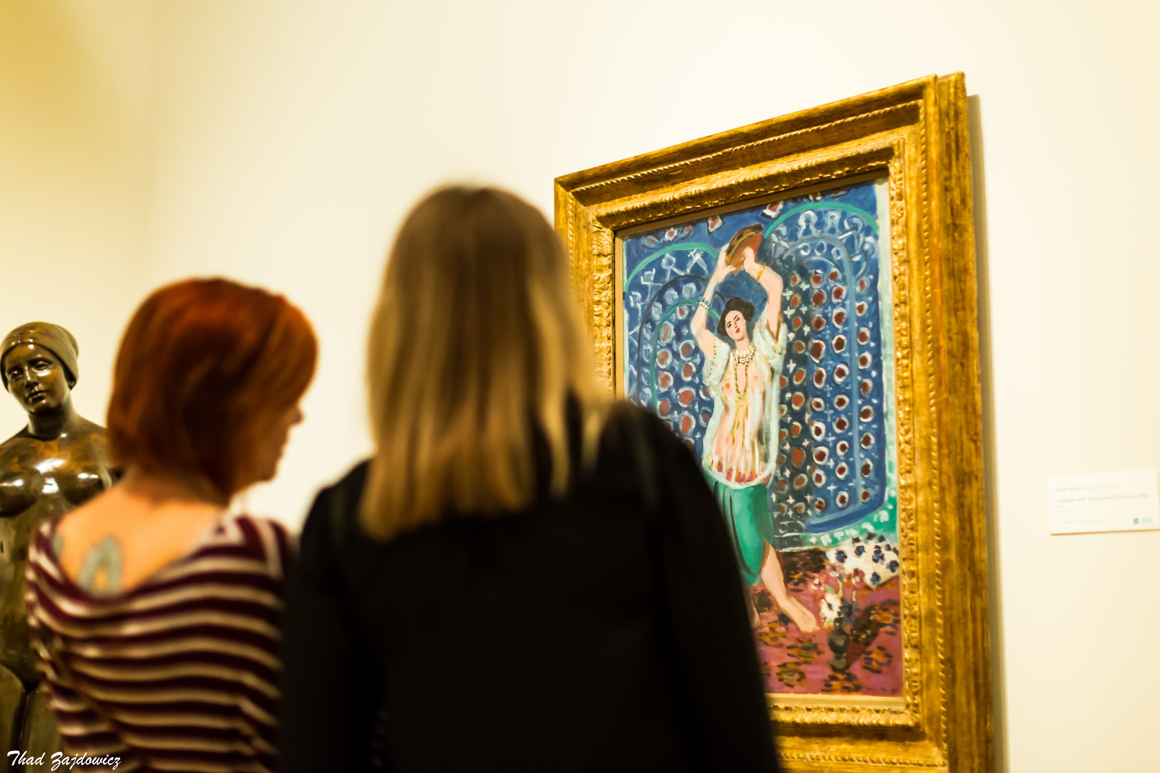 Odalisque med tamburin (Harmoni i blått) - Henri Matisse