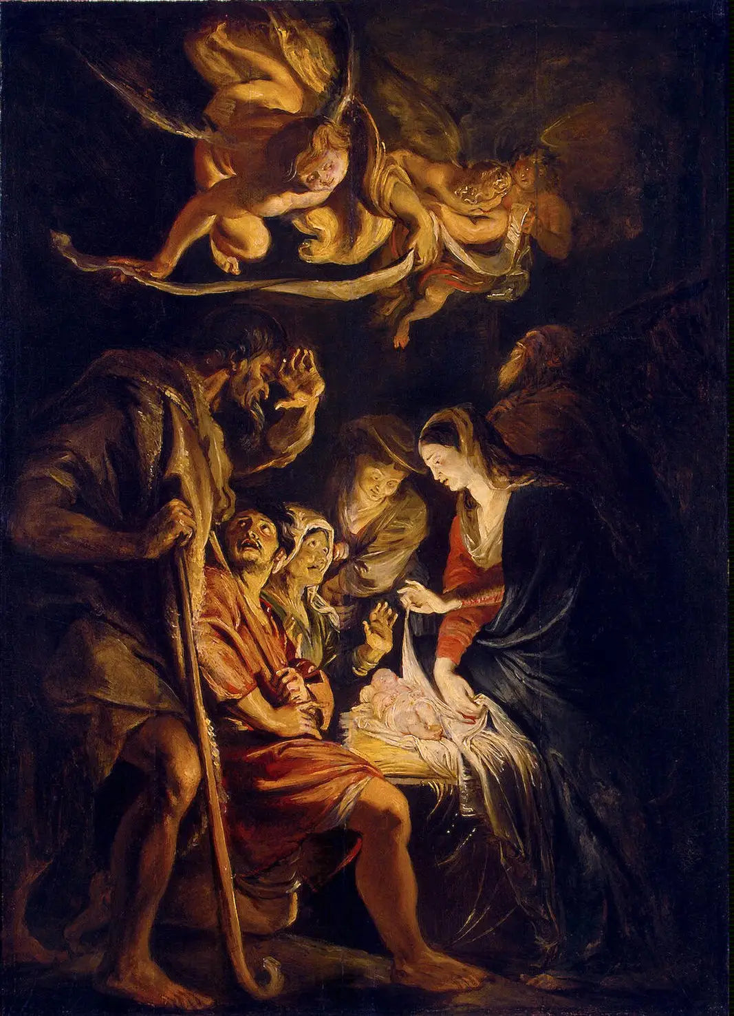 L’Adoration des bergers - Peter Paul Rubens - Alpha Reproduction