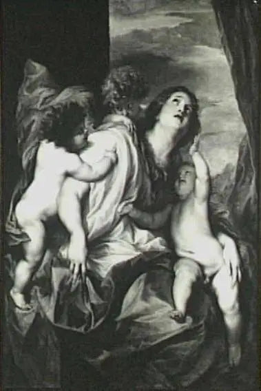 La charité personnifiée - Antoine van Dyck - Alpha Reproduction