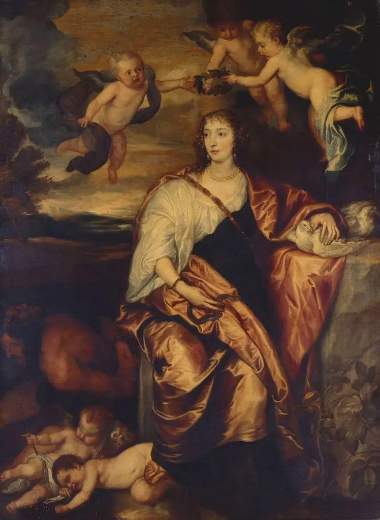 Venetia Stanley Lady Digby (1600-1633) - Antoine van Dyck - Alpha Reproduction