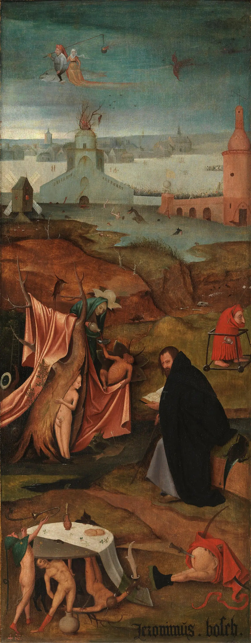St. Antonios fristelse - Hieronymus Bosch