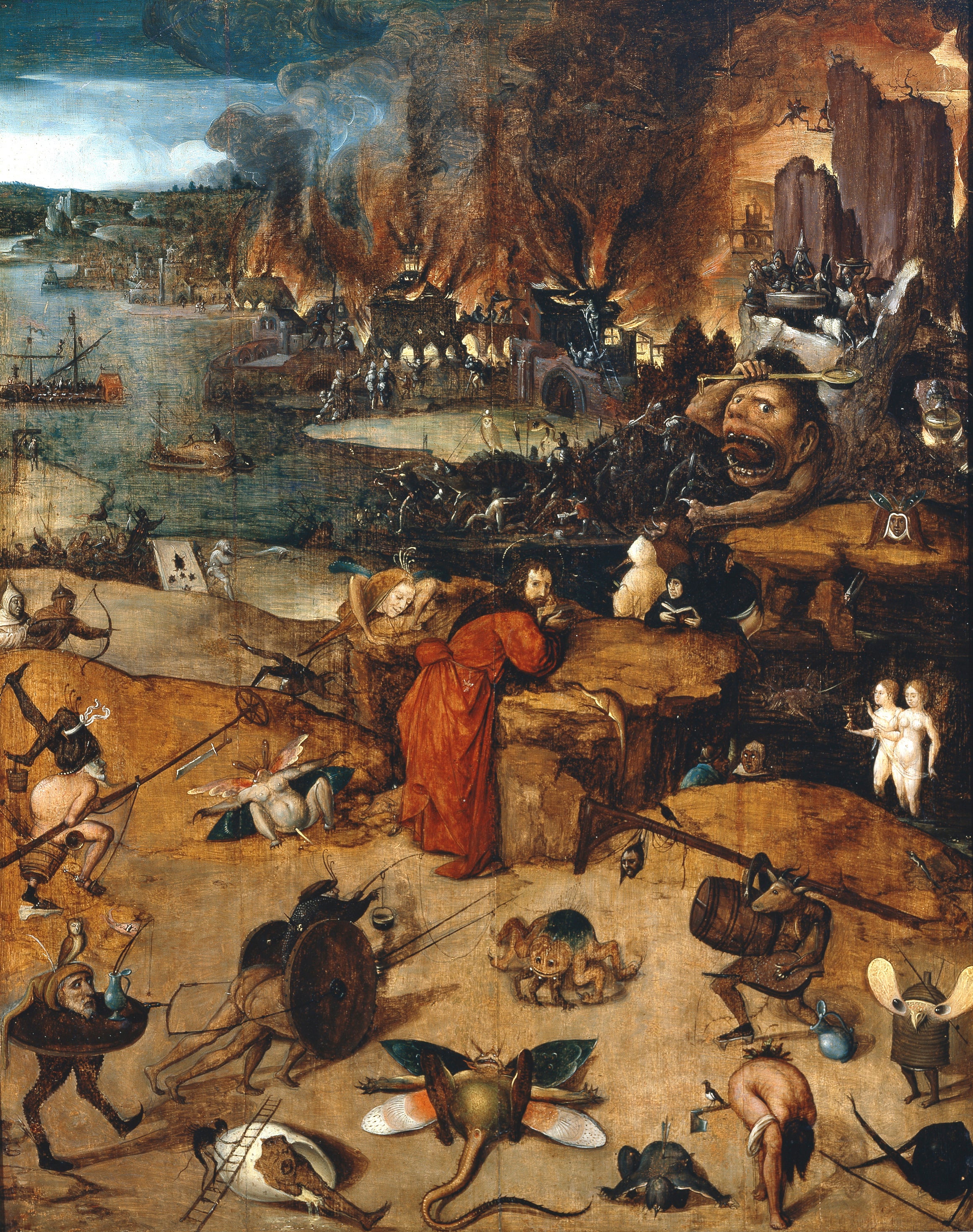 St. Antonios fristelse - Hieronymus Bosch
