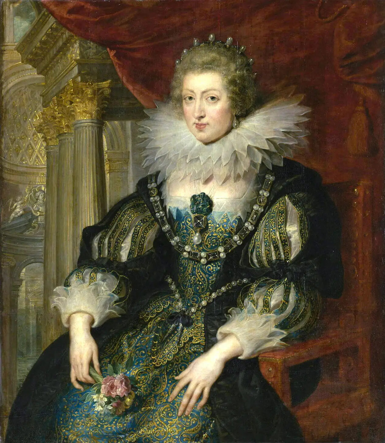 Anne d’Autriche reine de France - Peter Paul Rubens - Alpha Reproduction