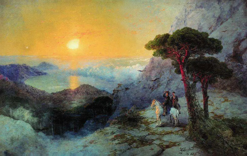 Alexandre Pouchkine på toppen av Aï-Petri ved soloppgang - Ivan Aïvazovski

Source:
Alexandre Pouchkine au sommet d'Aï-Petri au lever du soleil - Ivan Aïvazovski