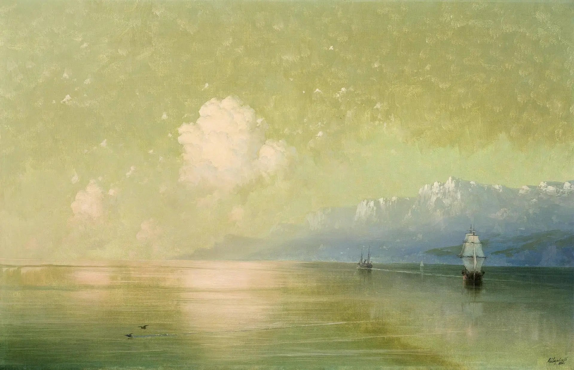 Paysage marin - Ivan Aïvazovski - Alpha Reproduction