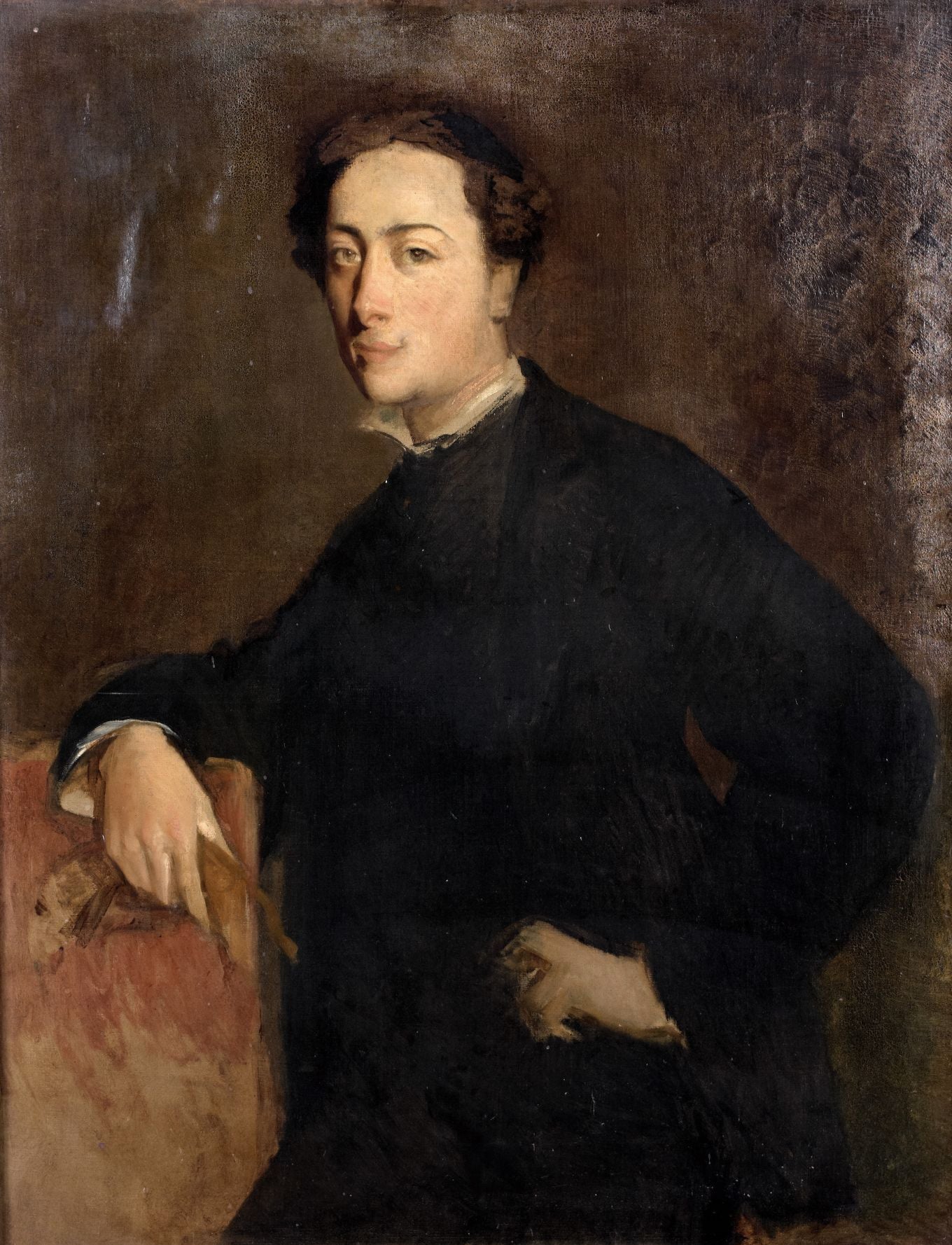 Portrait du sculpteur Alfred Lenoir - Albert Besnard