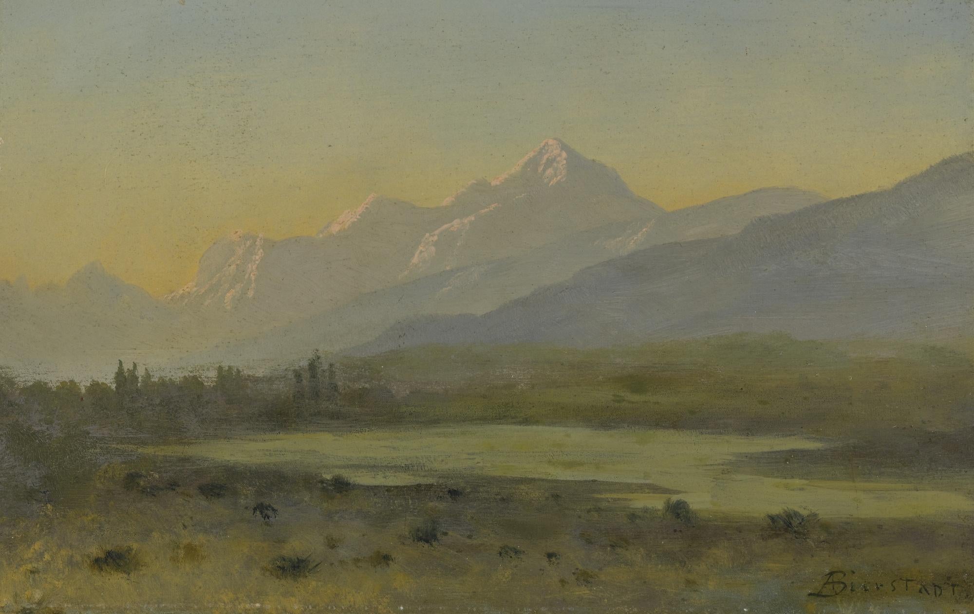 Owens Valley, Californie - Albert Bierstadt