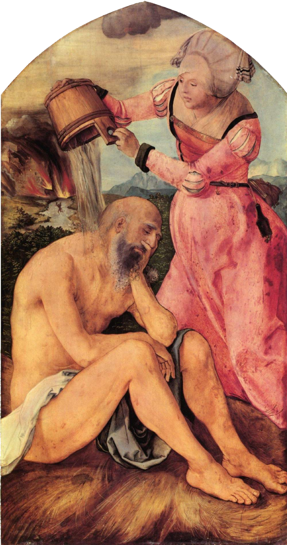 Jabach-alter: Arbeid med gjødsel - Albrecht Dürer