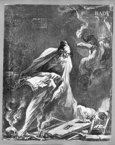 Der Teufelsbeschwörer - Alessandro Magnasco image 1 tableau peint à l’huile sur toile