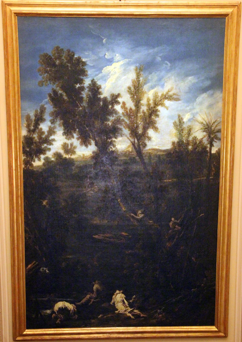 paysage avec des anachorètes - Alessandro Magnasco
