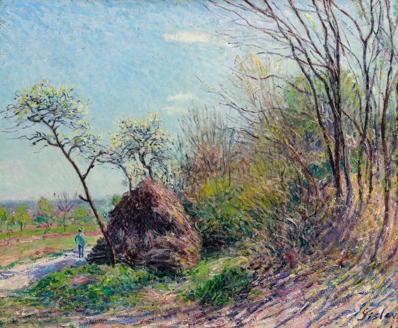 På skogkanten - Les Sablons - Alfred Sisley