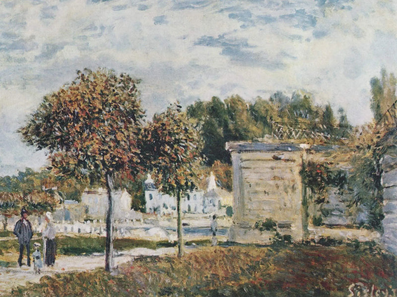 Marly-bassenget - Alfred Sisley