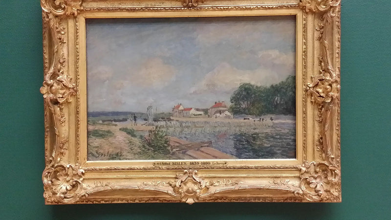 Demningen - Alfred Sisley