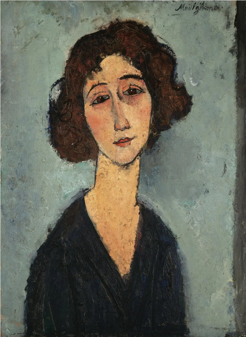 Ung Kvinne (Totote de la Gaîté) - Amedeo Modigliani