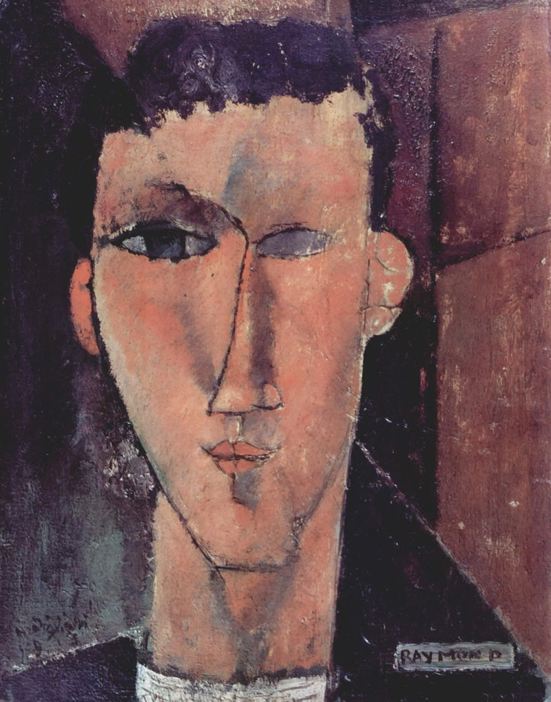 Portrett av Raymond - Amedeo Modigliani