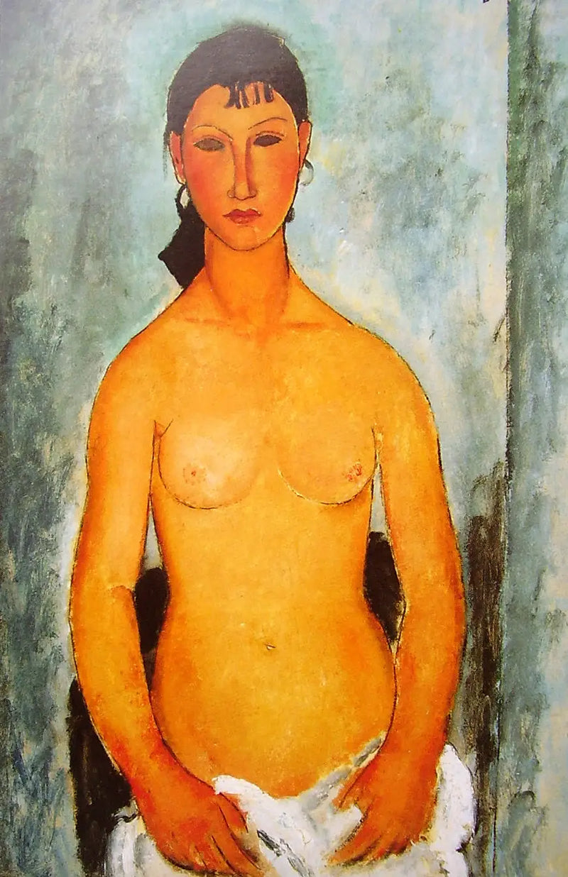 Nå stående (Elvira) - Amedeo Modigliani