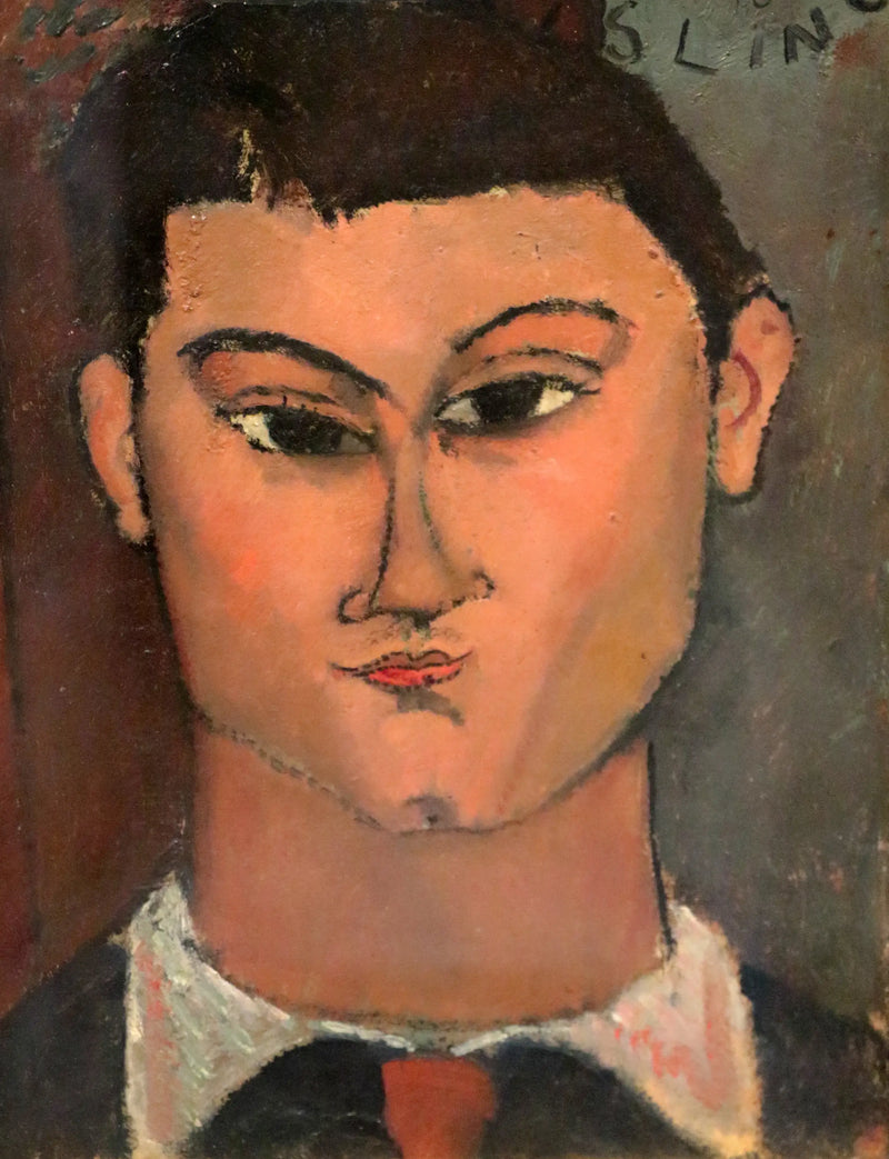 Portrett av Moïse Kisling - Amedeo Modigliani