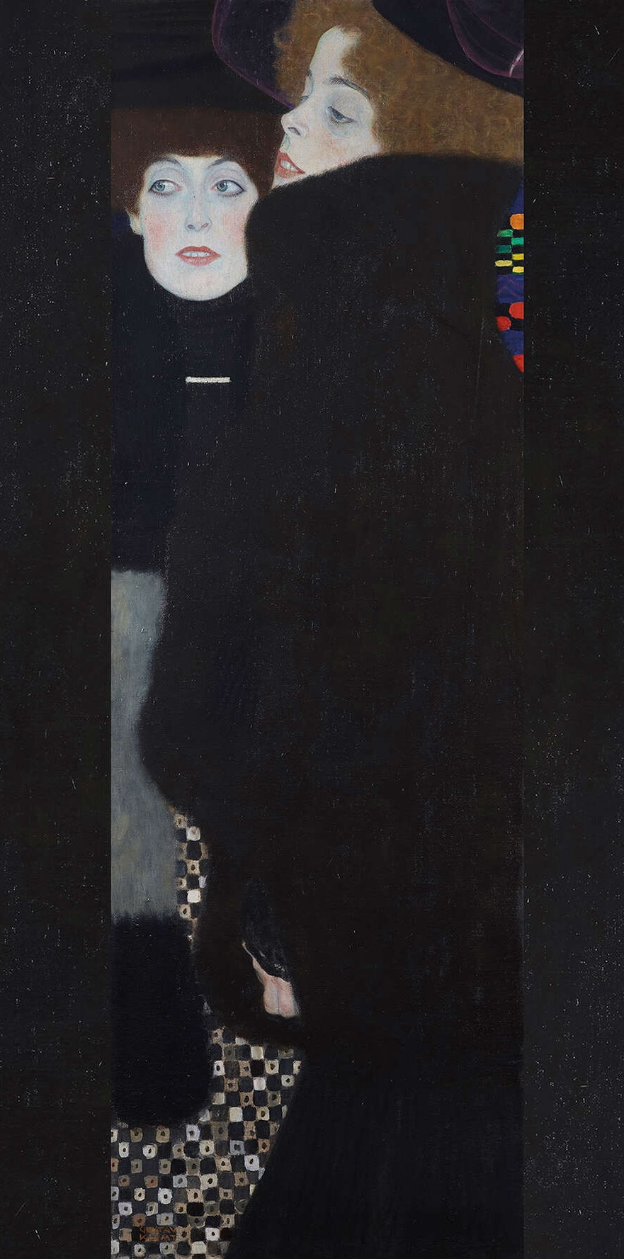 🖤 Amies I (Søstrene) – Gustav Klimt (1907)