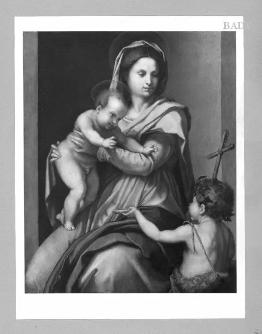 La Vierge à l’Enfant et Saint Jean enfant - Andrea del Sarto - Alpha Reproduction