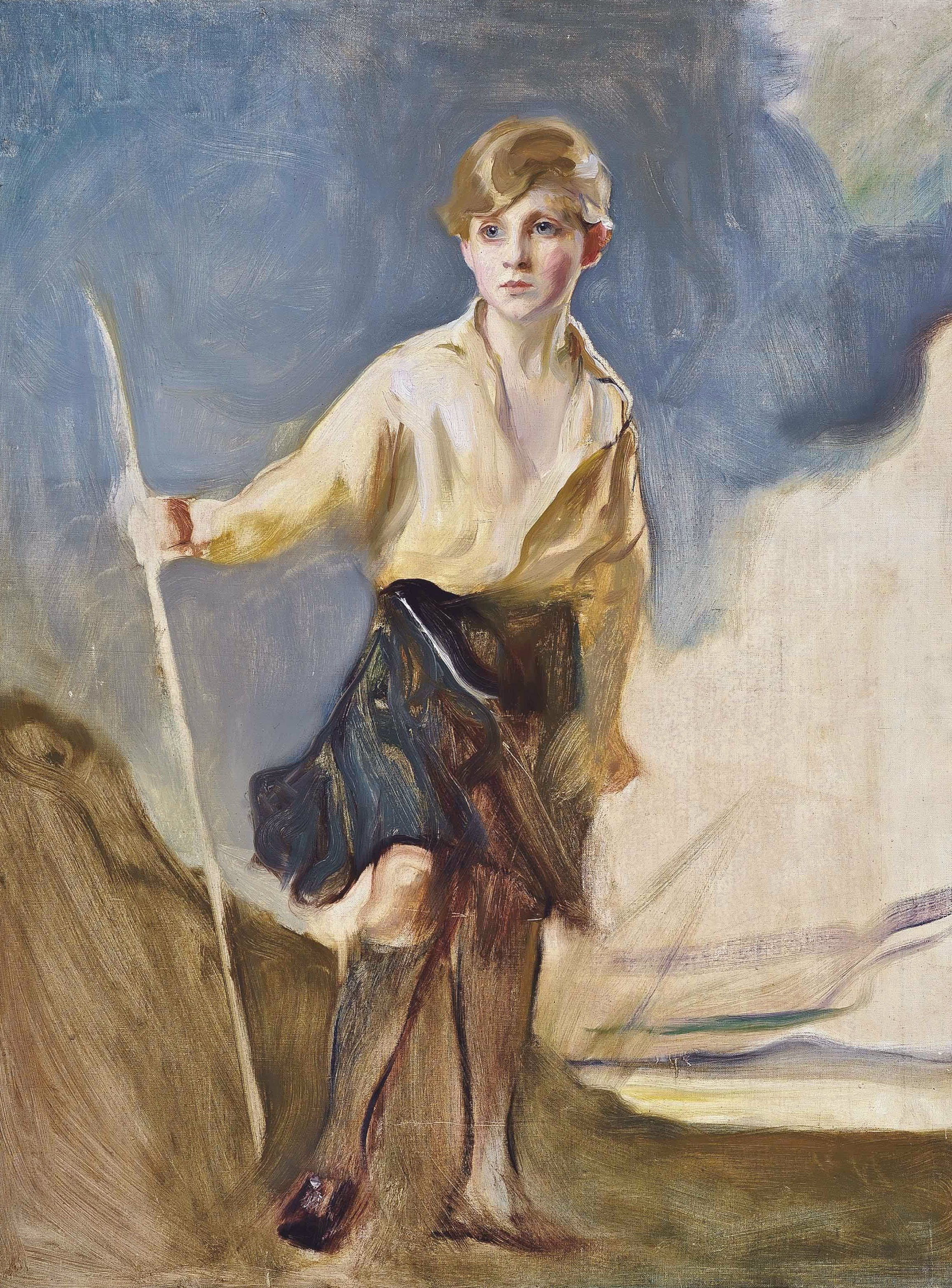 Étude pour le portrait de l'honorable Andrew Elphinstone (1918-1975) - Philip de László