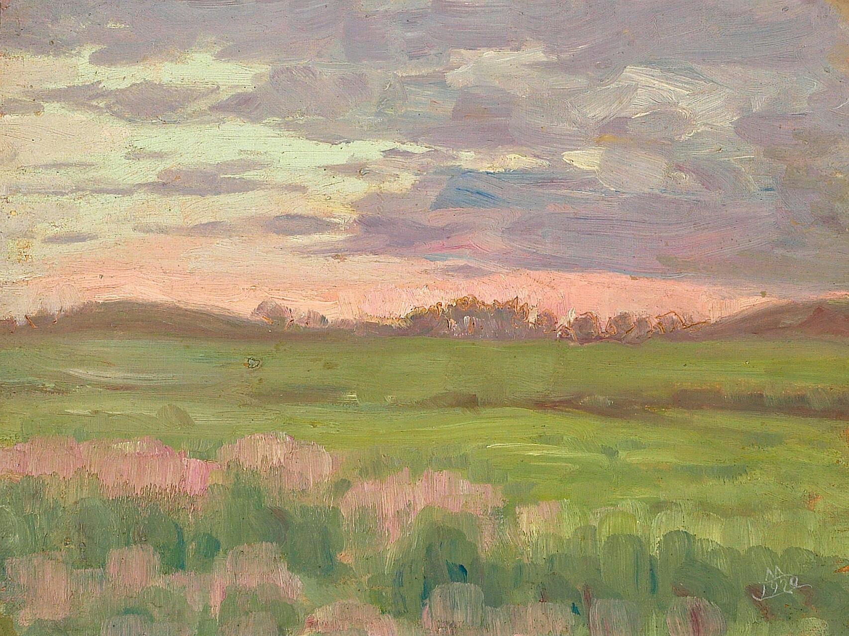 Un matin dans la prairie. - Anna Ancher - Alpha Reproduction