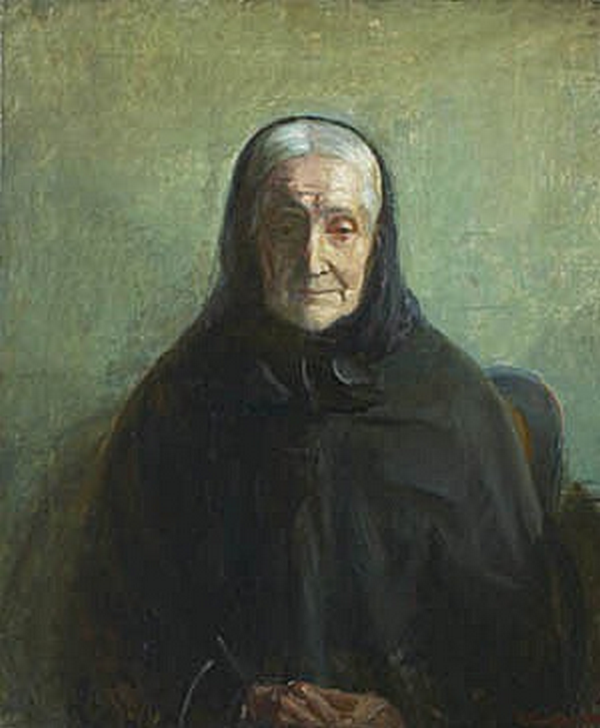 Portrait de ma mère. - Anna Ancher - Alpha Reproduction