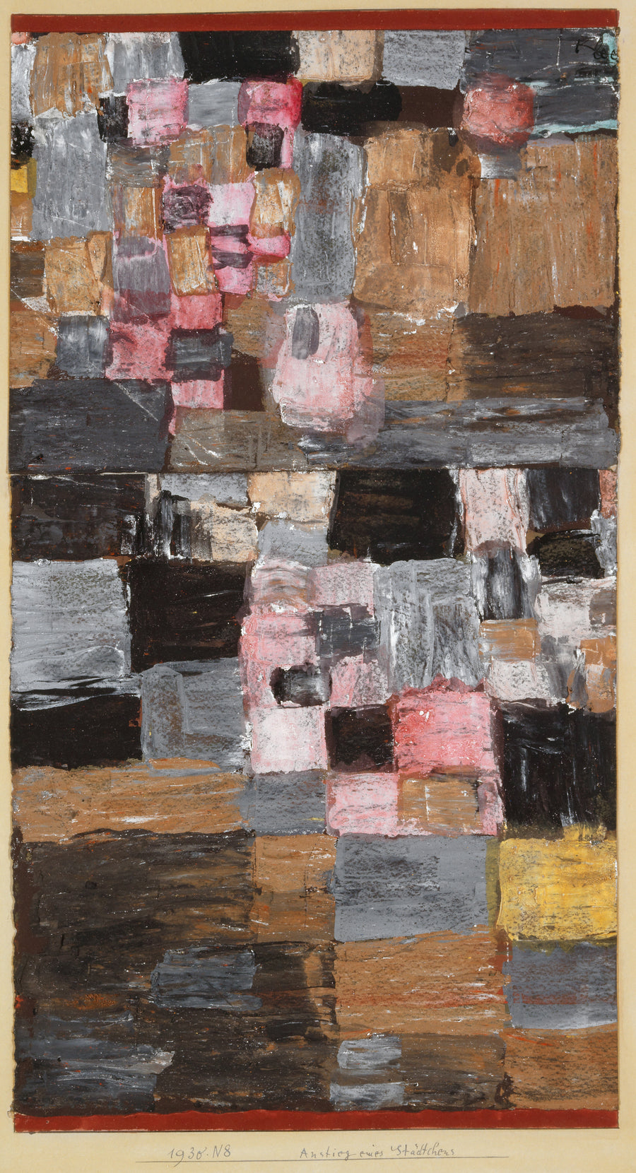 Ascent of a Little Town - Paul Klee