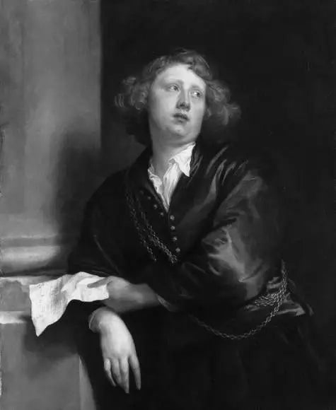 Portrait de l’organiste Hendrik Liberti - Antoine van Dyck - Alpha Reproduction