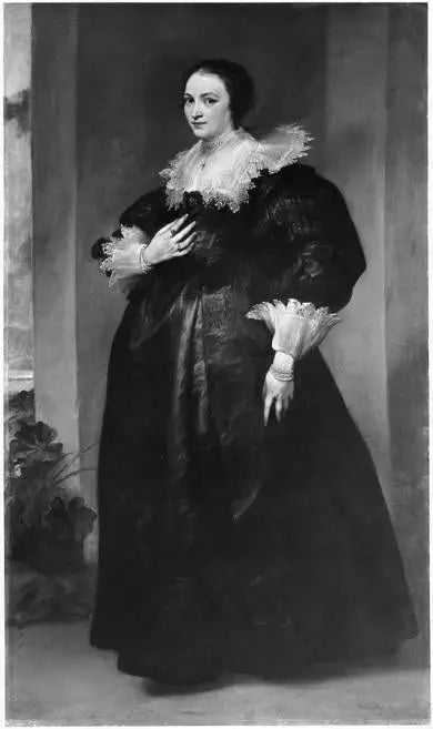 Portrait de dame (seconde épouse de Sebastiaen van Leerse) - Antoine van Dyck - Alpha Reproduction