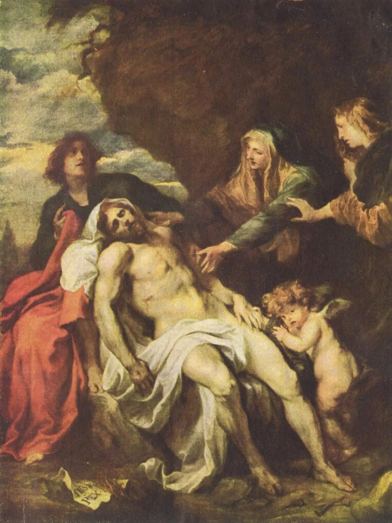 Descente de croix - Antoine van Dyck - Alpha Reproduction