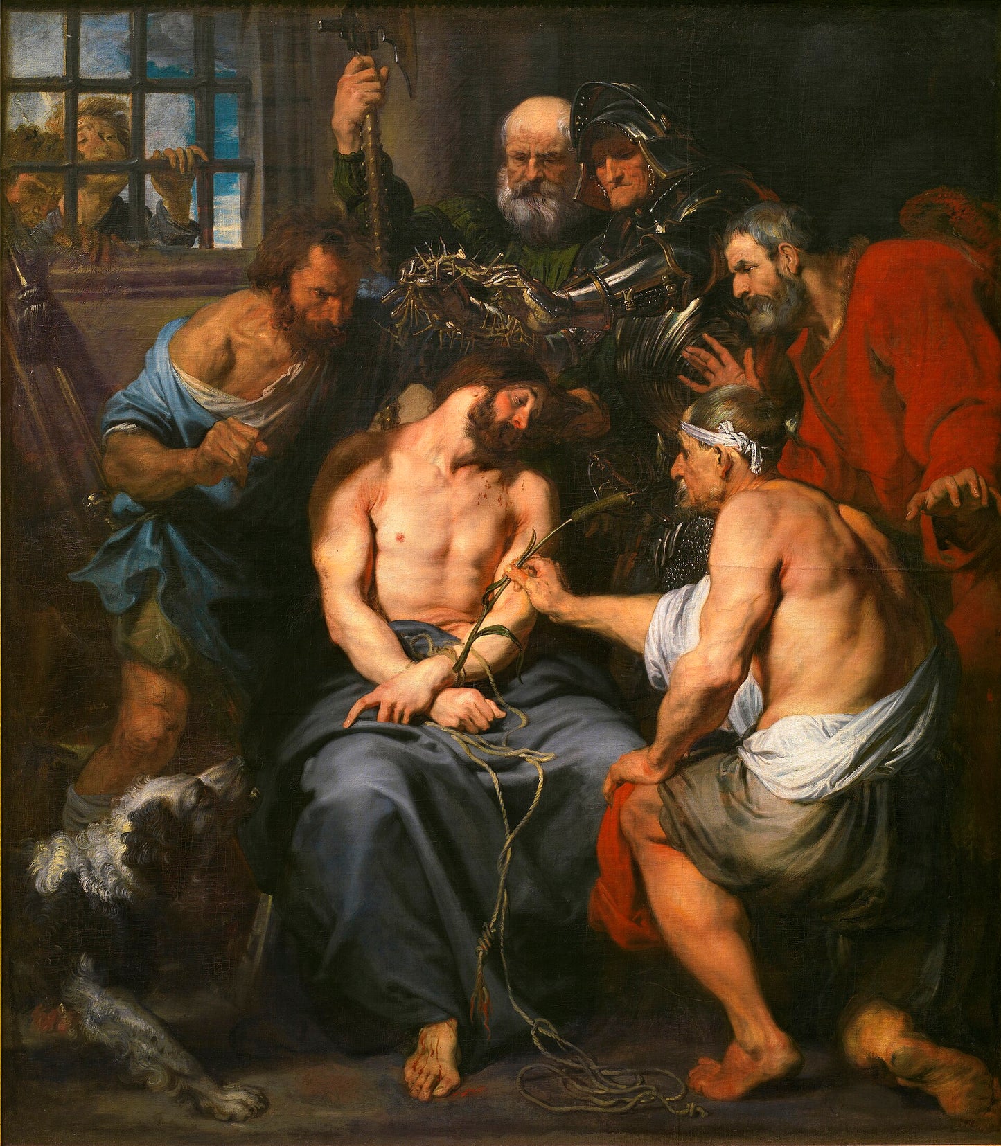 👑 Tornekroningen – Anthony van Dyck (ca. 1618–1620)