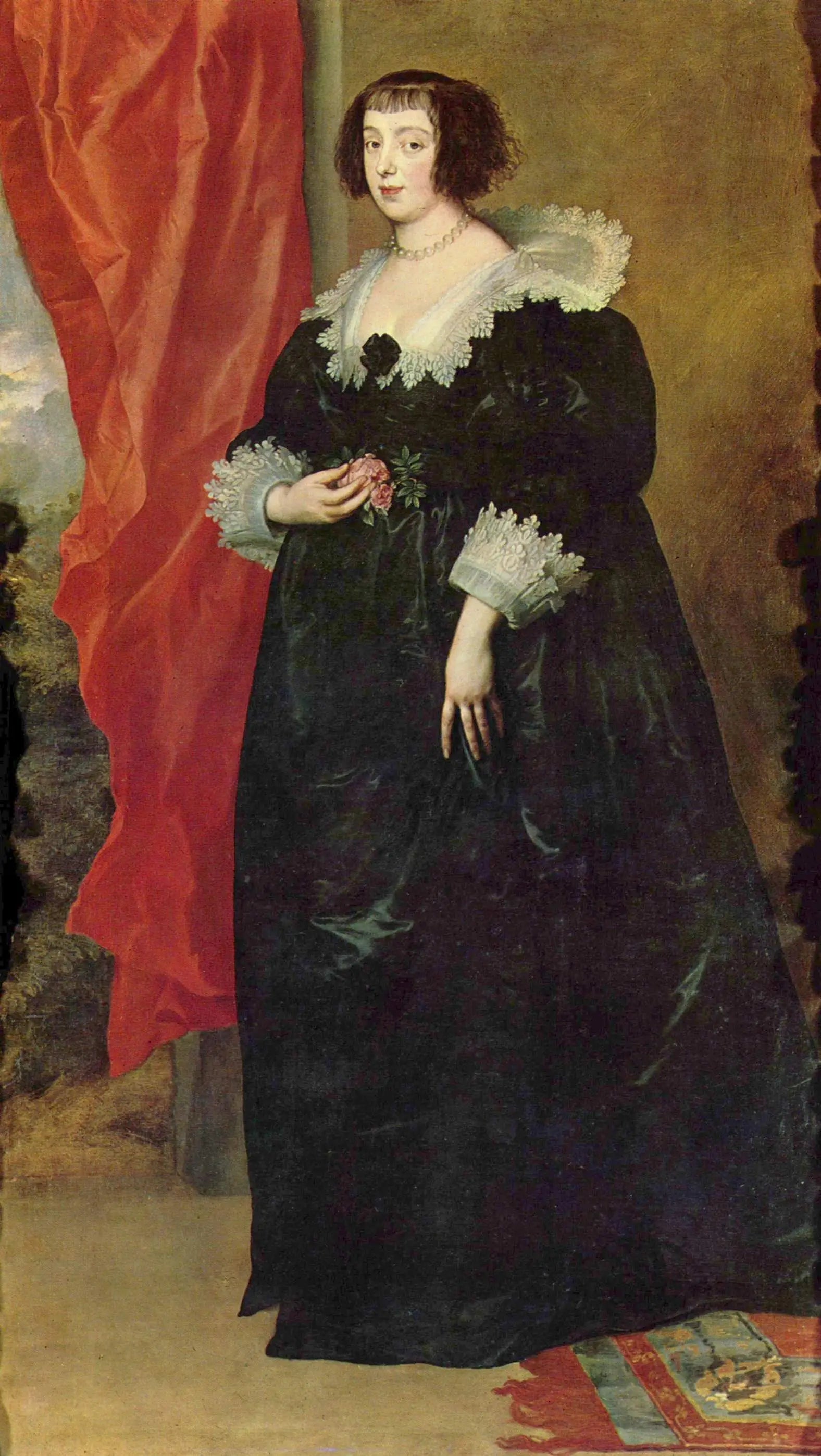 Portrait de Marguerite de Lorraine - Antoine van Dyck - Alpha Reproduction