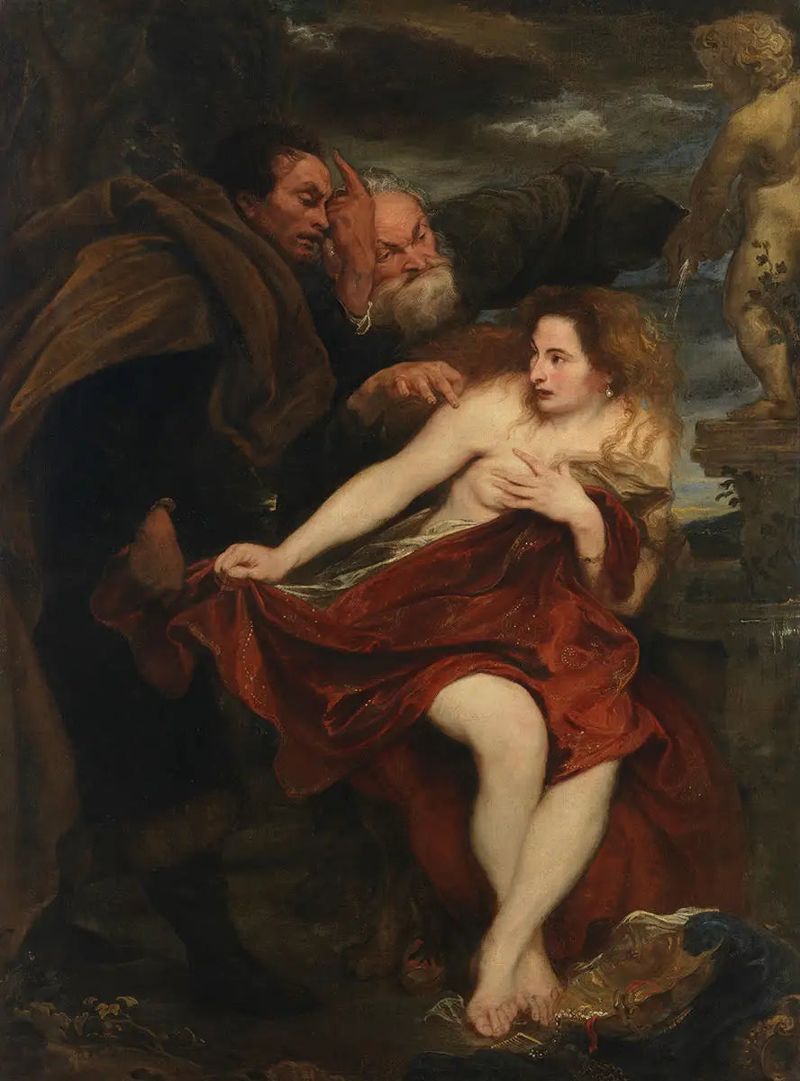 Suzanne et les vieillards - Antoine van Dyck - Alpha Reproduction