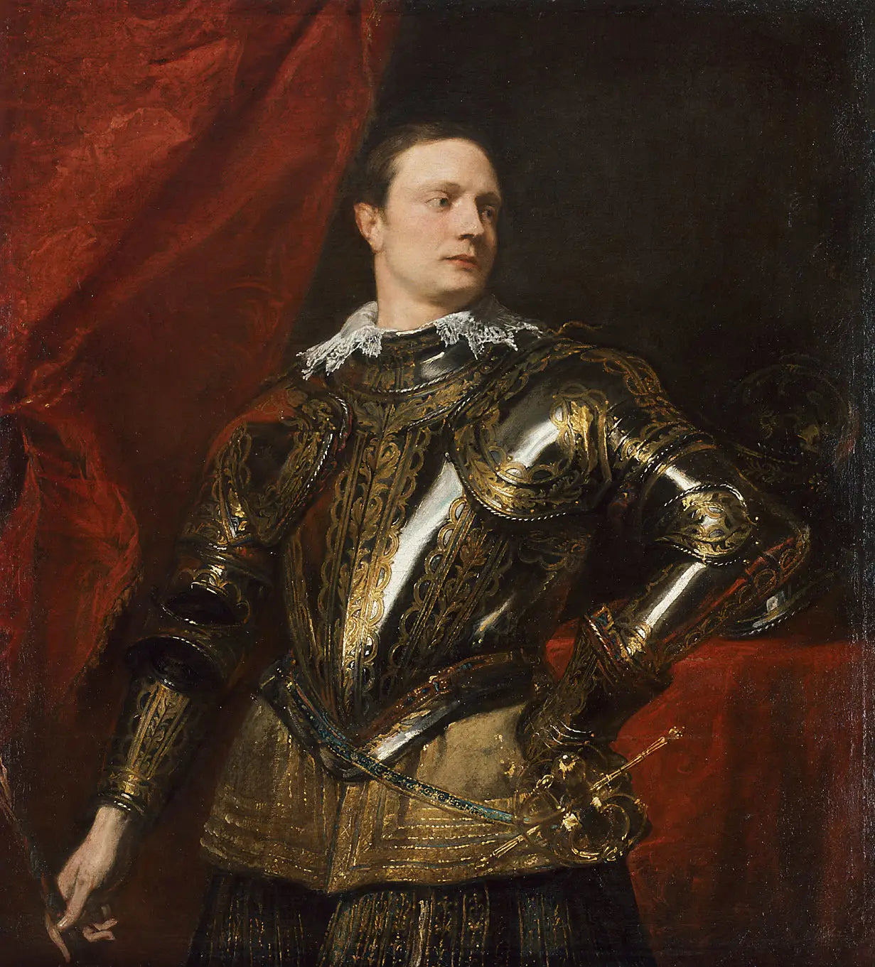 Portrait d’un jeune général - Antoine van Dyck - Alpha Reproduction