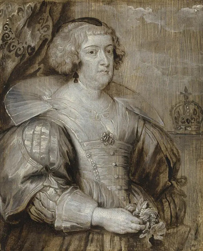 Marie de Médicis - Antoine van Dyck - Alpha Reproduction