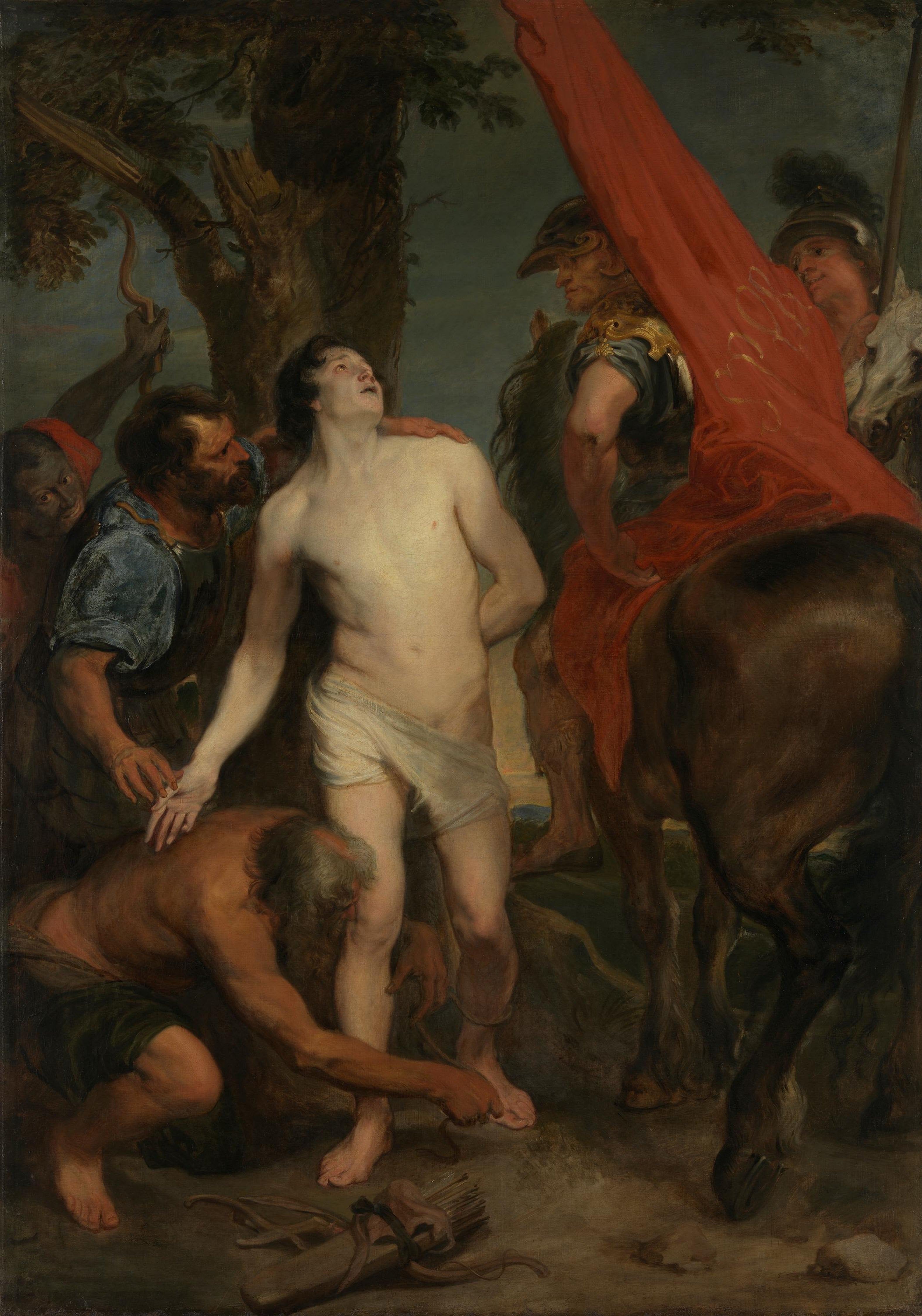 Le Martyre de Saint Sébastien. - Antoine van Dyck