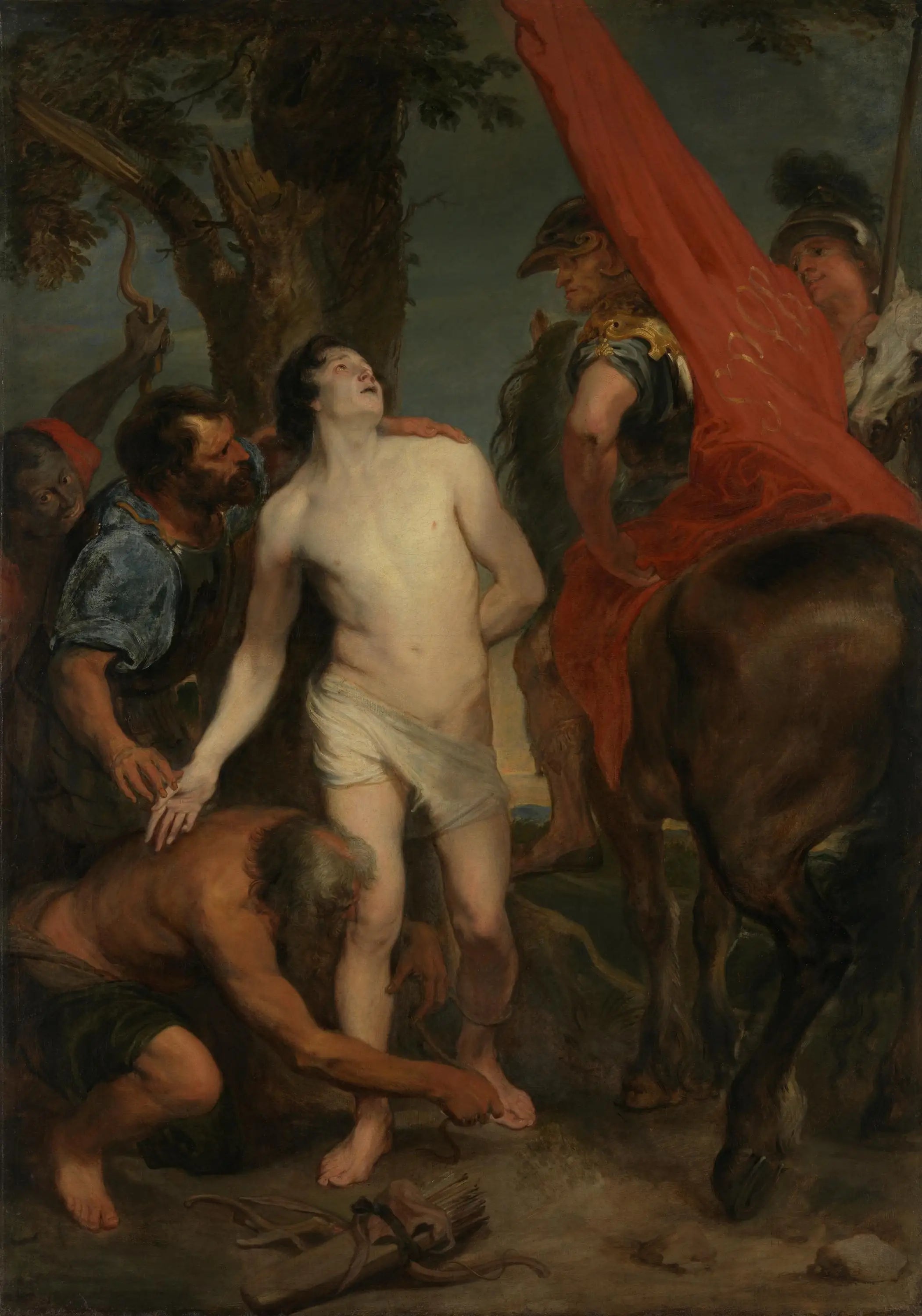 Le Martyre de Saint Sébastien. - Antoine van Dyck - Alpha Reproduction