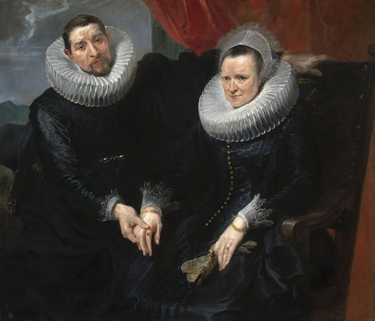 Portrait d’un couple marié - Antoine van Dyck - Alpha Reproduction