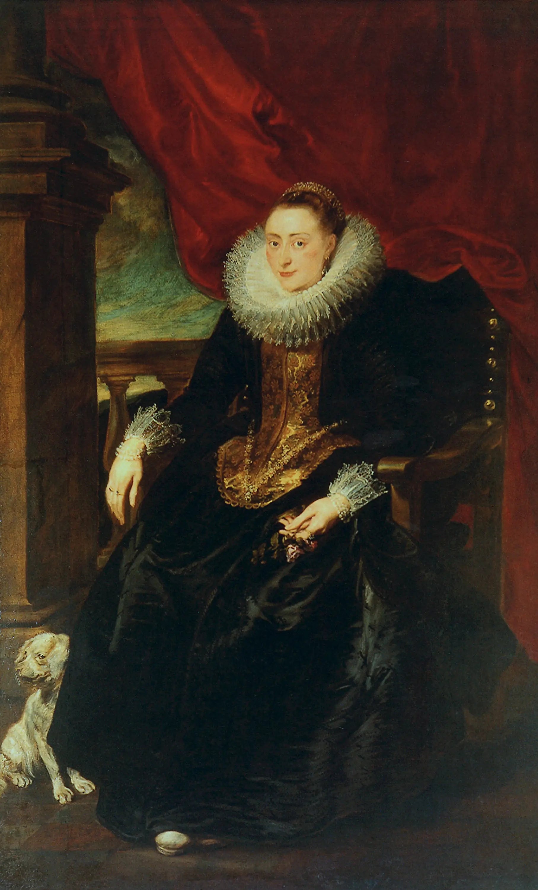 Portrait d’une femme de la famille Vinck/Vincque - Antoine van Dyck - Alpha Reproduction