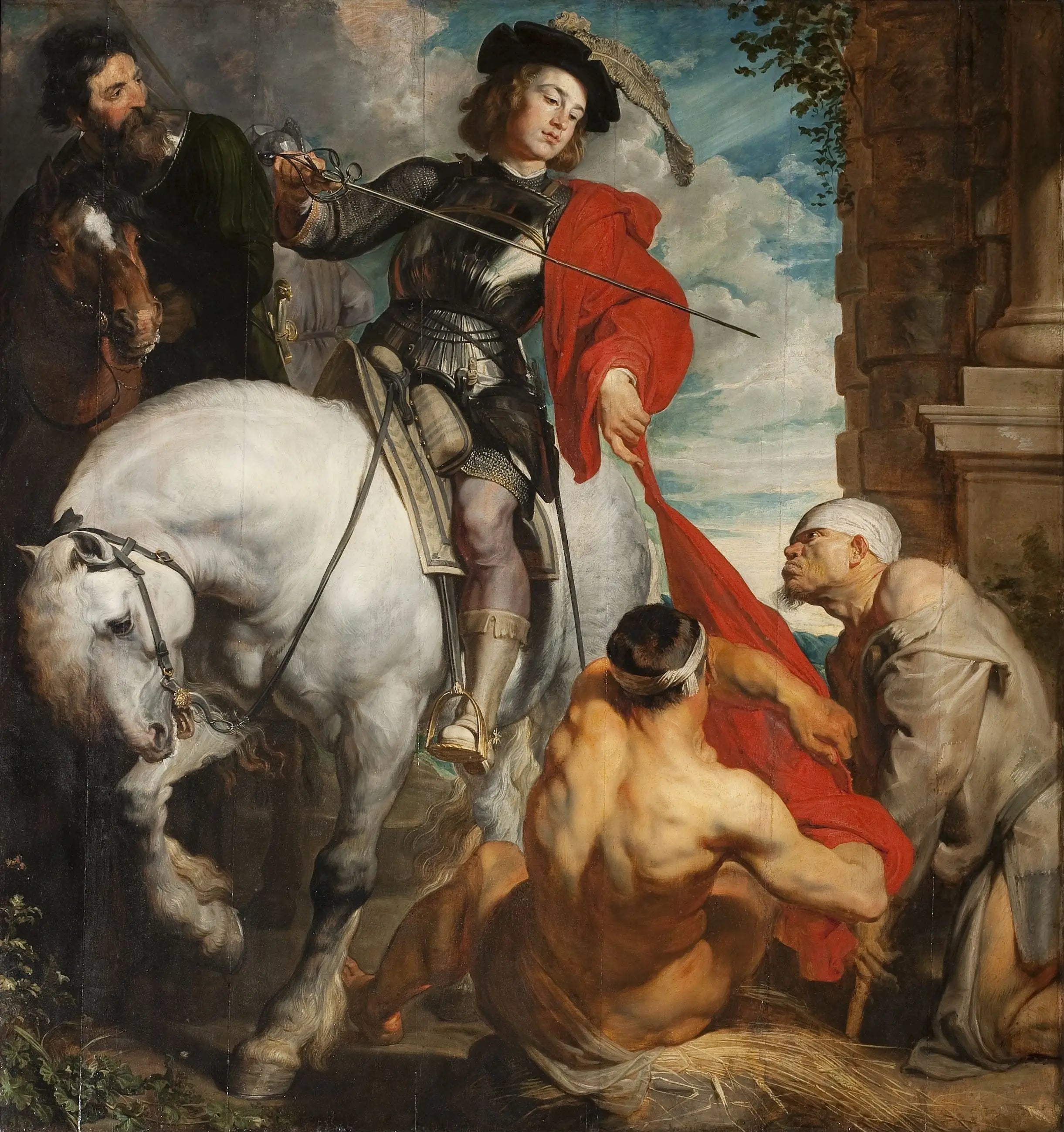 Saint Martin et le Mendiant - Antoine van Dyck - Alpha Reproduction