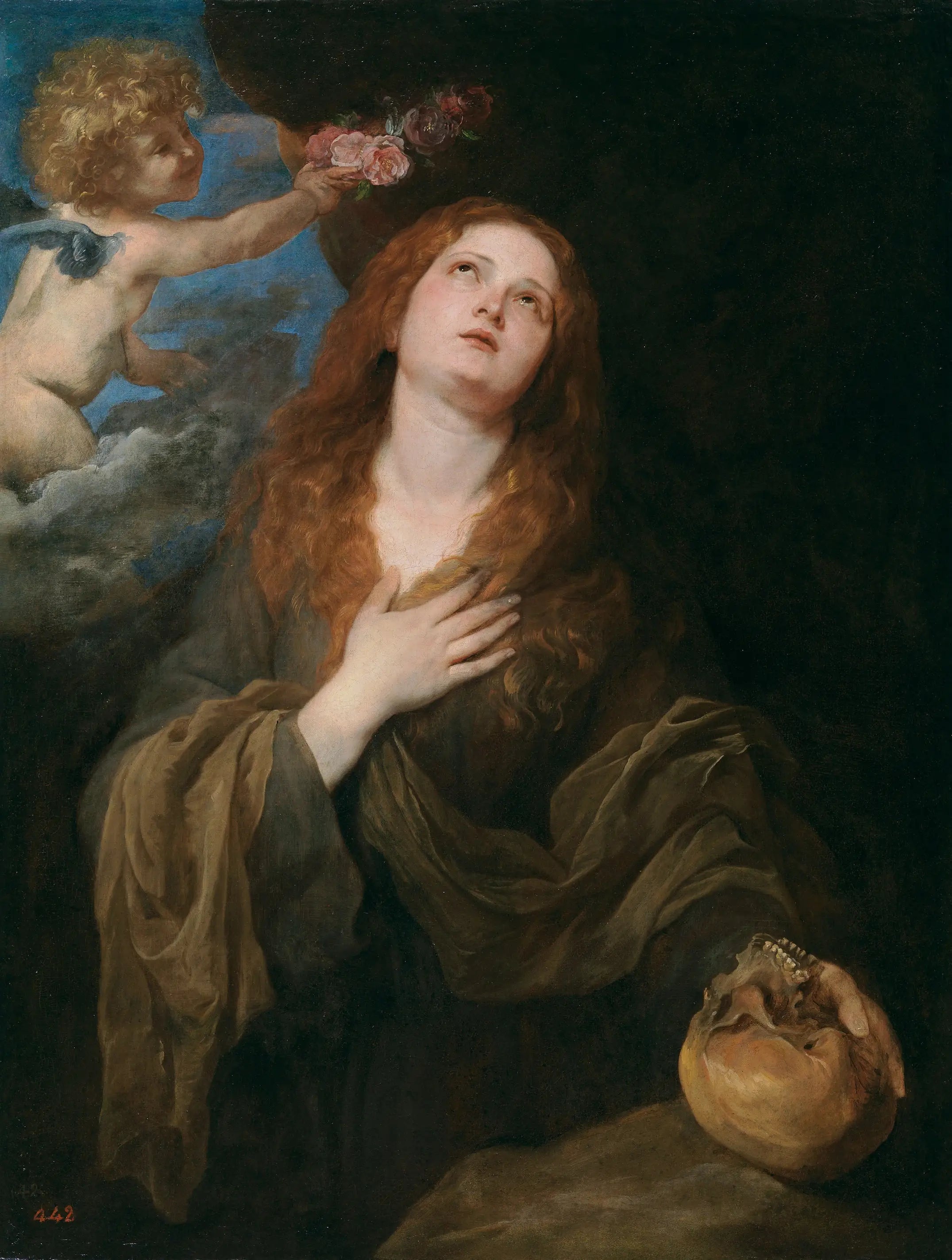 Sainte Rosalie - Antoine van Dyck - Alpha Reproduction