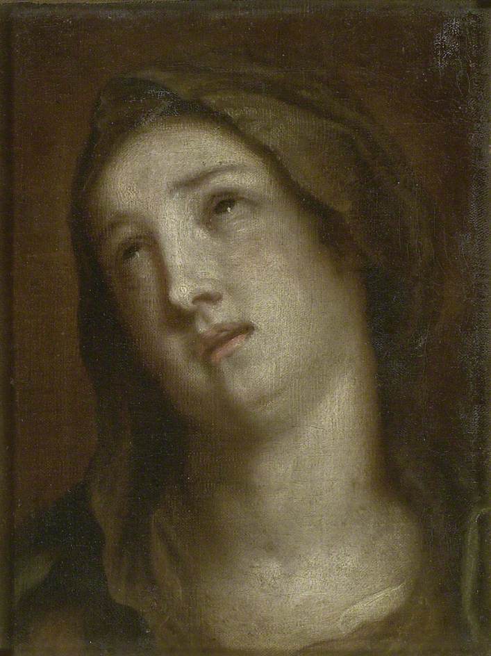 Tête de la Vierge en deuil - Antoine van Dyck