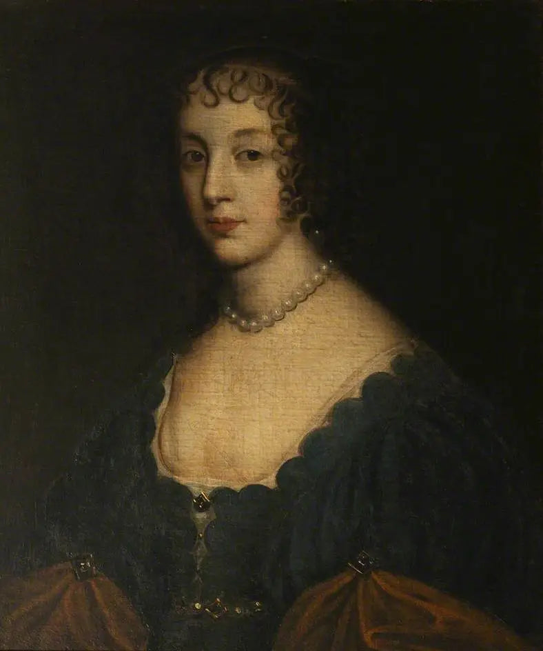 Henriette Marie (1609–1699) - Antoine van Dyck - Alpha Reproduction