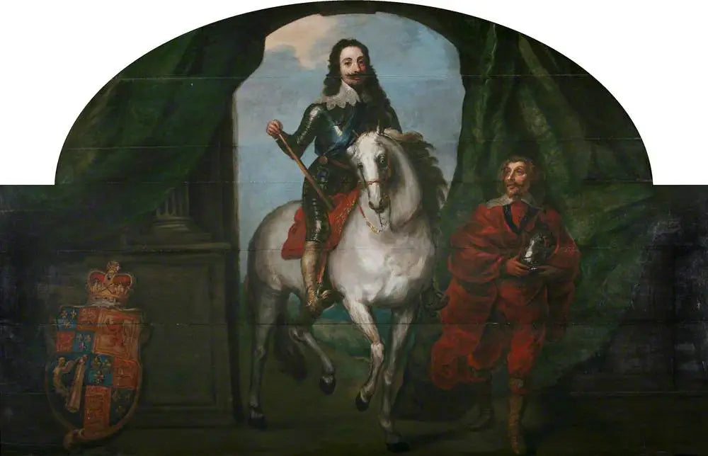 Le roi Charles Ier (1600-1649) et son écuyer M. de St Antoine chevalier d’Epergnon - Antoine van Dyck - Alpha