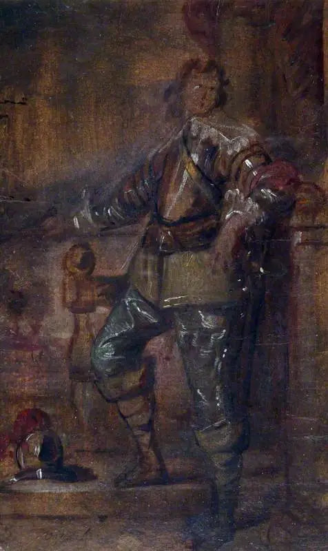 Un homme en demi-armure - Antoine van Dyck - Alpha Reproduction