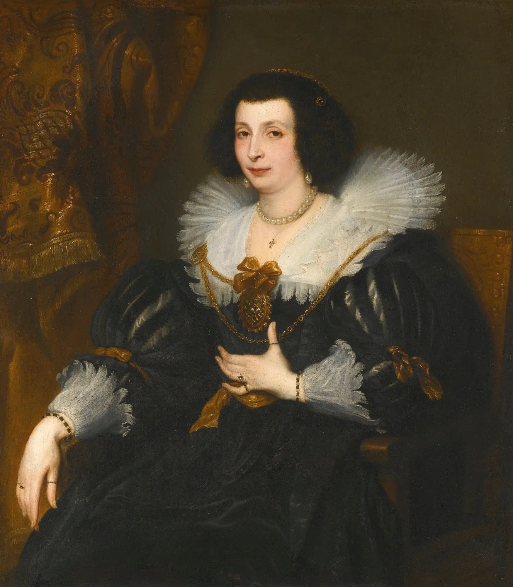 Portrait d’Anna Maria de Çamudio - Antoine van Dyck - Alpha Reproduction