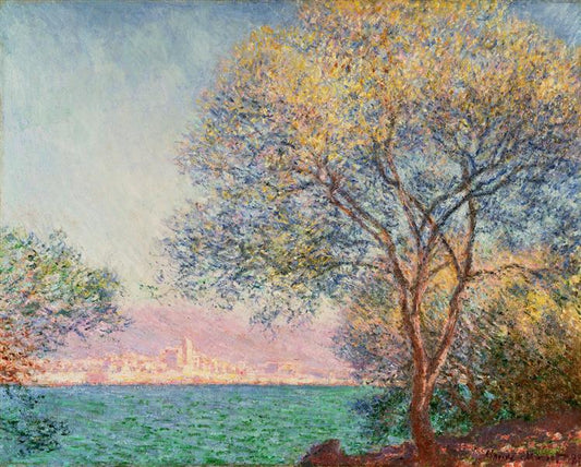 🌅 Antibes, morgenen – Claude Monet (1888)